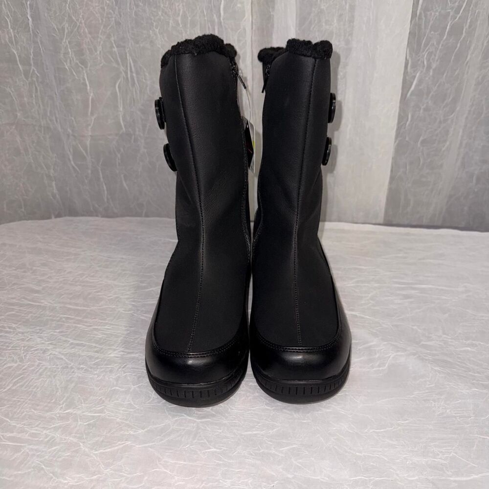 Eddie Bauer Amanda Women’s Black Winter Boots Size 10M NWT